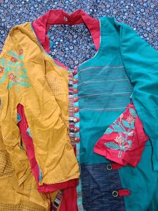 Colorful Patchwork kurta buy one get on