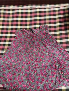 red rose top for women