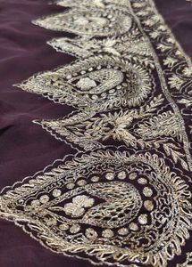 zardozi 💯 hand work 🔥 saree very beautiful ❤️