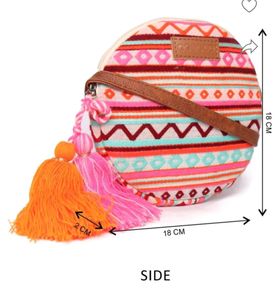 Colourful Sling Bag For Girls