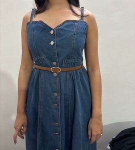 denim dress