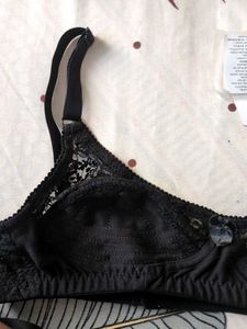 Elegant Black Lace Bra