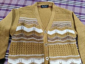 Striped Knit Cardigan