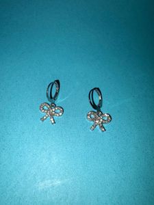 Bow Drop Earrings