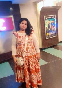 Boho Orange Leaf Print Maxi Dress