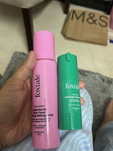 Combo Foxtale Toner & Overnight Glow Ser