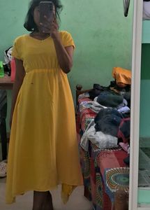 Midi Yellow Dress
