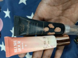 2 Makeup Items: Blurring Serum Tint &amp; Liquid Blush