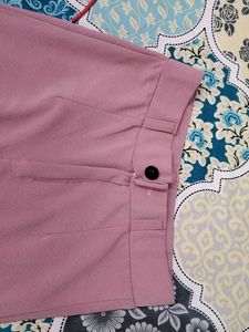 Stylish Pink Wide-Leg Pants