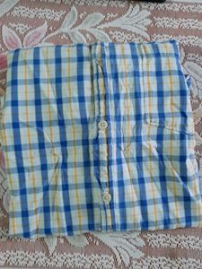 Spiritus Plaid Button-Up Shirt