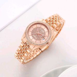 Rose Gold Diamond Watch