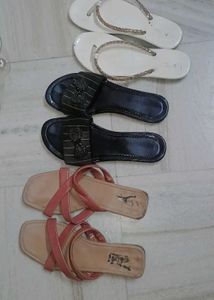(combo)Chic Women's Flats Sandals