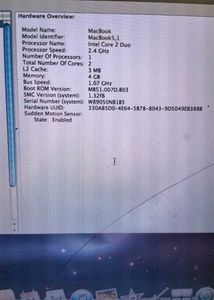 Apple macBook for sale