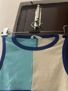 Color Block Tank Top