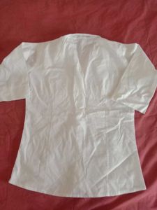 Classic White Collared Shirt