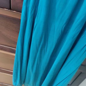 Very Beautiful Cowl neck Party dress Satin