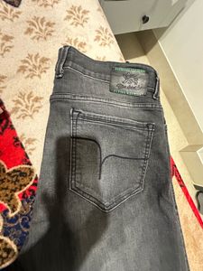 Flying Machine Stylish Distressed Black Jeans