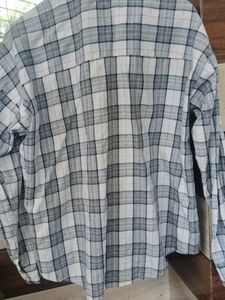 Women's stylish Korean checker Shirt style top