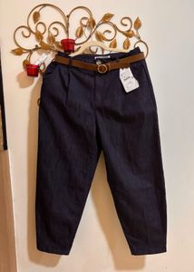 New One  BAGGY CHINO TROUSERS