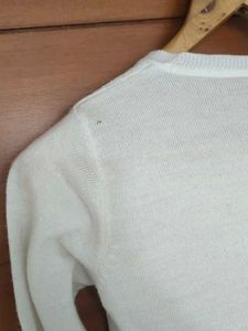 White Lace Varsity Cardigan 🤍