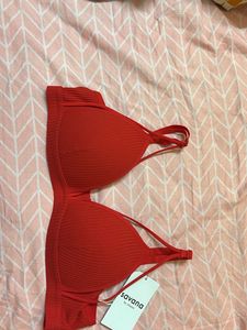 sexy red everyday bra