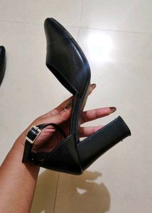 Black Wedges/High heel wedges