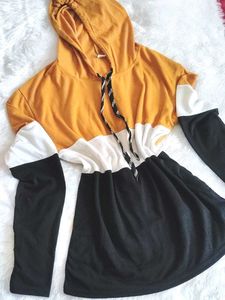 ☘️ Stylish Color Block Hoodie😍