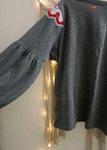 Pluss Women Sweatshirt Free Size