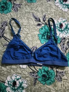 Blue Bra mini heart' ♥