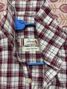 Classic Plaid Cotton Shirt