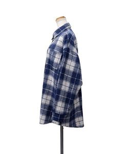 Classic Blue Plaid Flannel Shirt