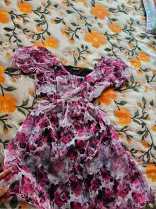 Flowy Floral Mini Dress