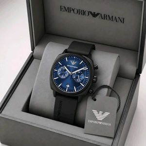 Emporio Armani Chronograph Blue Dial Watch