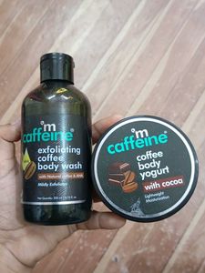MCaffeine Coffee Body Wash & Yogurt Combo