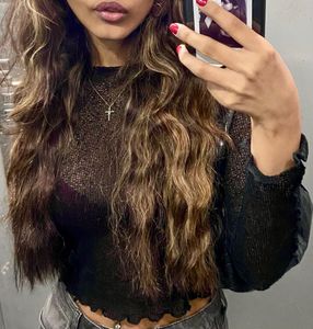 H&M Sheer Long Sleeve Top 🖤