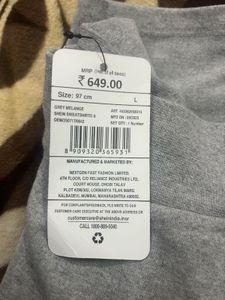 Gray Off-Shoulder sweatshirt