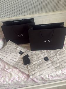 armani exchange paper bag