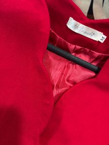 Red Fitted Blazer