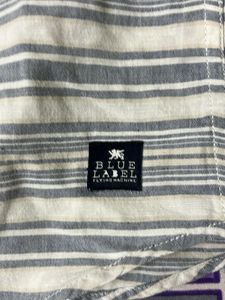 Striped Button-Down Shirt