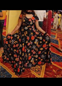 Floral Print Maxi Dress