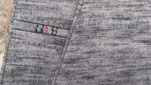 Men's Grey Marled Casual Pants , Memns trousers