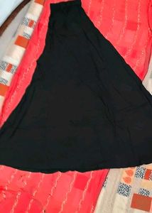 kurtis  frill plazo with contrast du