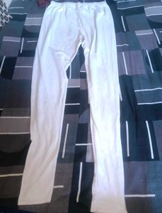 Comfortable Leggings - Cream &amp; White Combo
