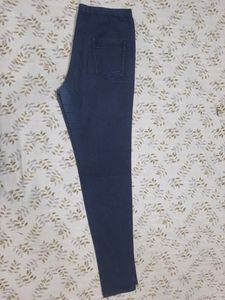 Blue Stretchable Trousers