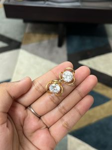 Cute Flower Shaped Studs
