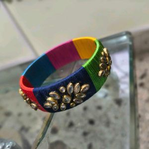 Colorful Thread Bangle