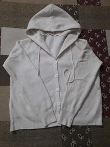 women hooded cardigan