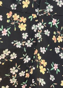 Chic Floral Print Sleeveless Dress For Brunch