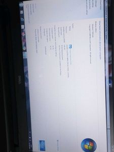 Dell Laptop windows 7 ( 2 lines on screen)