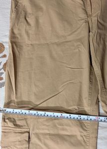 Unisex Beige Cargo Pants
